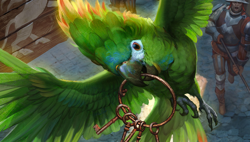 Papağan Karakteriyle Dünyayı Gezdiğinizi Düşünün